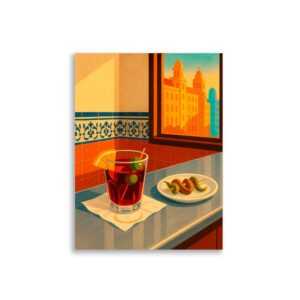 Madrid | Colección Sentimiento español | 30x40cm Accesorios y otras cosas laminas decorativas laminas decorativas Laminas para enmarcar posters