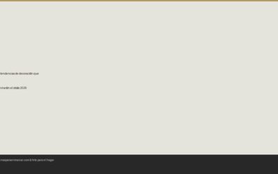 Las tendencias de decoración que dominarán el otoño 2026